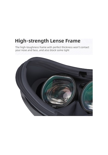 Pazly Hıfylux Ps-qf32 Vr2 İçin 2.5d Miyopi Lens, Plastik Çerçeve Reçine Lens Asferik Lens