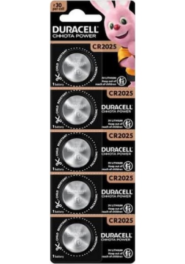Duracell 2025 Para Pili 5li Kart Go-53-vice 05328