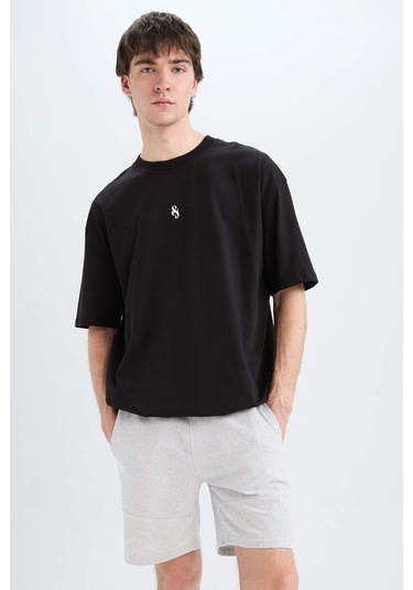 Defacto Slim Fit Dar Kesim Dar Paça Şort W7965az25smgr363 Gri