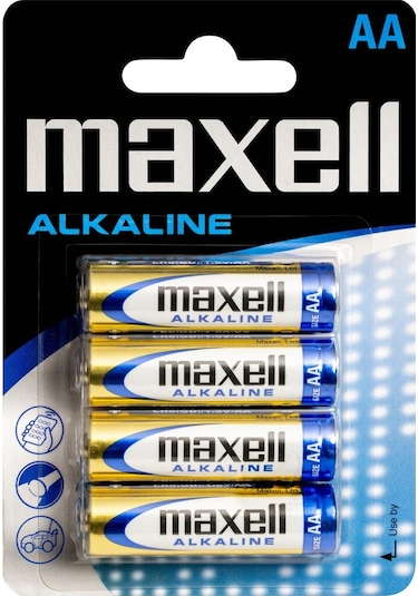 Maxell Lr6 Aa Lin Kalem Pil 4 Lü Paket Blister