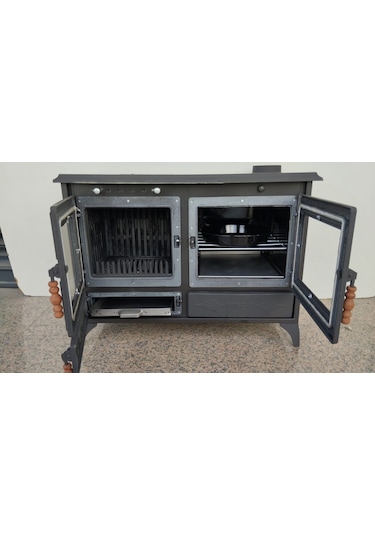 Dorello Döküm Soba Kuzineli Soba Mf99 Yeni Model