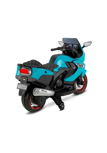 438a Xmx-316 Ledli Akülü Motor 12 Volt Turkuaz