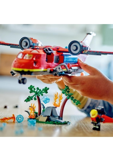 LEGO® City İtfaiye Kurtarma Uçağı 60413 6+ Yaratıcı Oyuncak Yapım Seti - 478 Parça