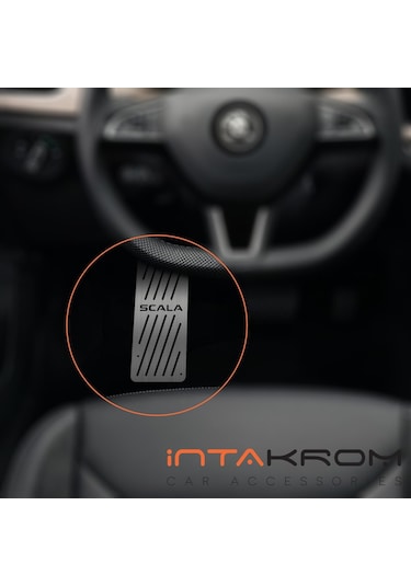 Skoda Scala Krom Ayak Dinlendirme Pedalı - 2019 Ve Üzeri