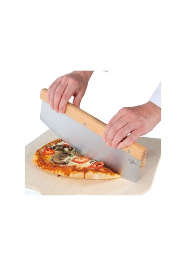 Pizza-wiegemesser 32x11 Cm Profesyonel Pizza Kesme Bıçağı Çok Renkli