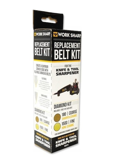 Work Sharp Wskts Diamond Belt Kit 180 / 1500 Bıçak - Çakı Bileme Aleti