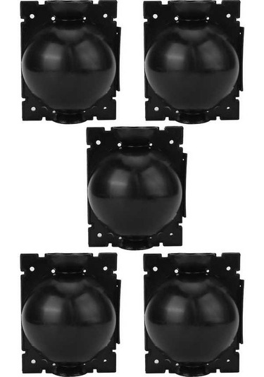 Besthome1 Yeniden Kullanılabilir Bitki Köklendirme Seti - 5 Adet Siyah Saksı, Etkili Bahçe Aksesuarı