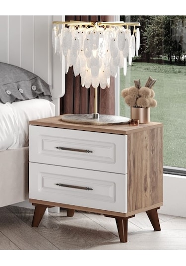 Sport 6 Komple Mdf Atlantik Çam-beyaz Yatak Odası