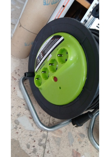 Makaralı Uzatma Kablosu - 3x2.5 Ttr 25 Metre