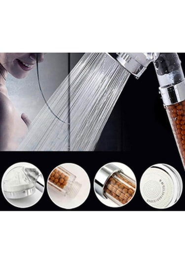 Sardıcı %50 Su Tasarruflu Arıtmalı Filtreli Mineralli Duş Başlığı Diğer