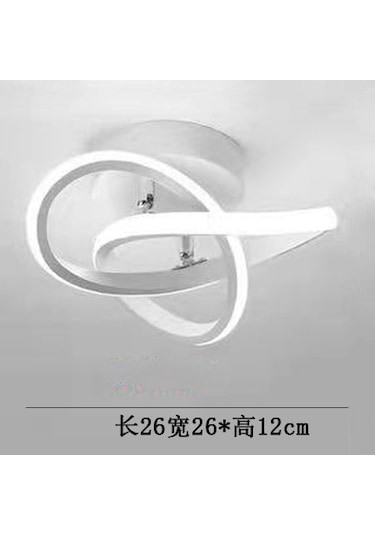 Sade Plafonyer Giriş Balkon Tavan Işığı Koridor Led Lambalar Çok Renkli