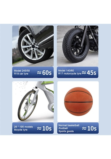 Suıtu St-9620a Kablolu Model Küçük Taşınabilir Araç Hava Kompresör & Hava Pompası Lastik Şişirme Motosiklet Bisiklet İçin