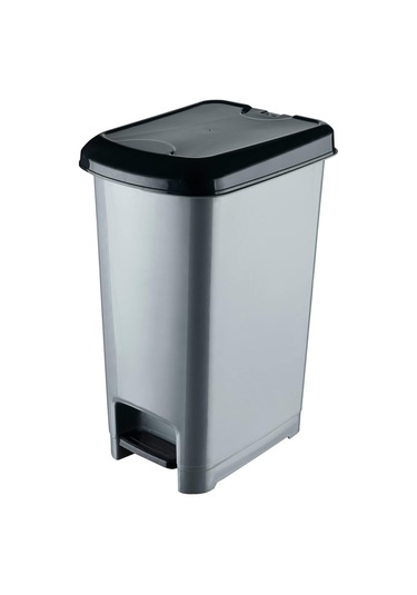 Tuffex 20 Litre Slim Pedallı Basmalı Çöp Kovası Kutusu- Plastik -