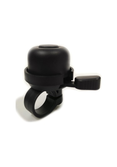 Sarissa Çocuk Bisikleti Zil 1. Kalite Plastik Gövde Metal Çan Siyah Mat Siyah