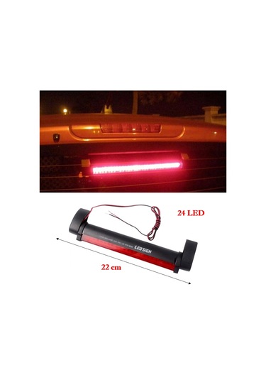 Arka Cam Stop Lambası 24 Ledli 12 Volt