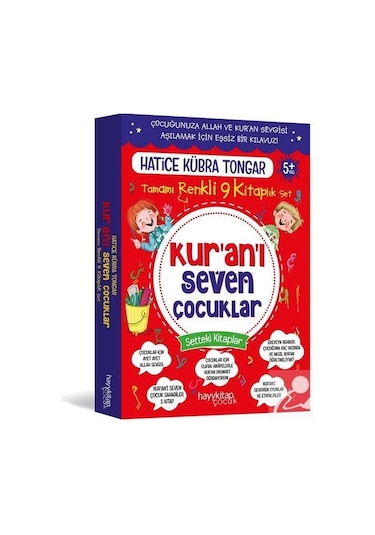 Mercankitap Kur'An'I Seven Çocuklar 9'Lu Set / Hatice Kübra Tongar