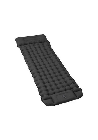 Prestigegoods Outdoor Hafif Katlanır Kamp Şişme Yatak Siyah - Katlanabilir Kamp Ekipmanı Siyah