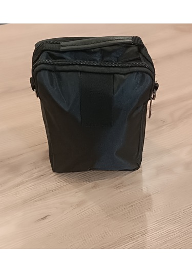 Erkek Çapraz Askılı Omuz Çantası Siyah