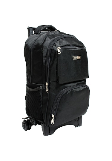 Çekçekli Laptop Gözlü Okul Ve Sırt Çantası