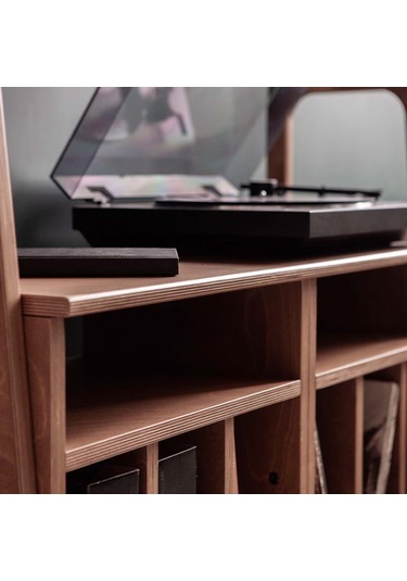 Woodesk Sage, Ahşap Kitaplık Ve Raf Ünitesi, 190x100, Tik Renk,