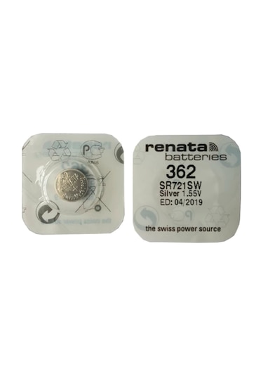 Renata 362 SR721SW 1.55V Saat Pili