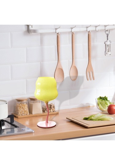 Suntek Magideal Şarap Kadehi Benzersiz İçme Bardağı Martini Sarı