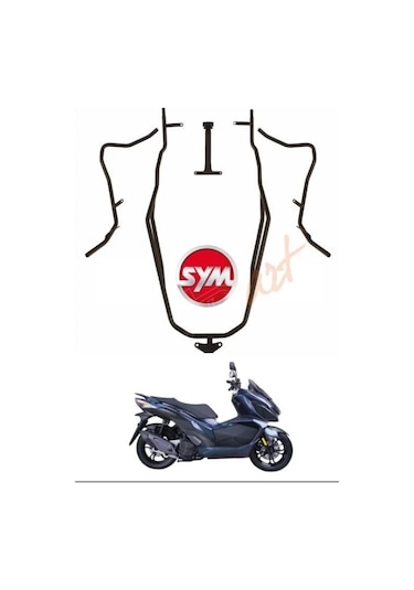 Sym Jet X Koruma Demiri Çevre Korkuluğu