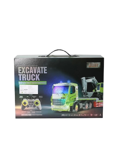 Hj8010 Kumandalı Tır Excavatör -gepettoys