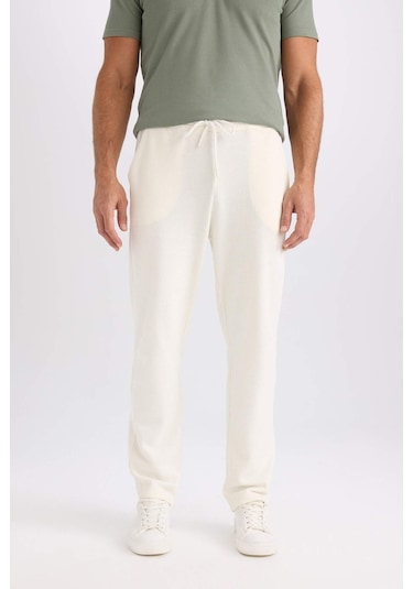 DeFacto Regular Fit Eşofman Altı Beli Bağcıklı Cep Detaylı Düz Paça D9701AX24AUER223