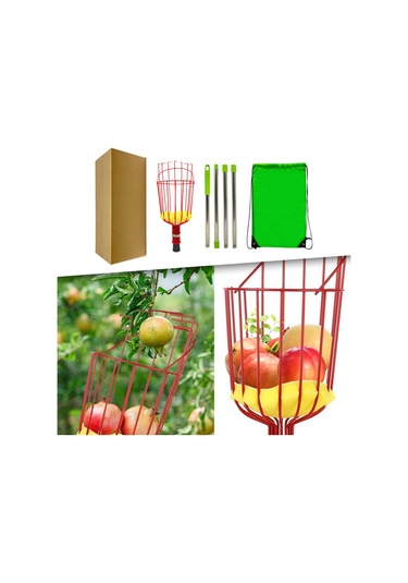 Suntek Meyve Seçici Kafa Sepeti Toplama Bahçe Armut 1.6-metre