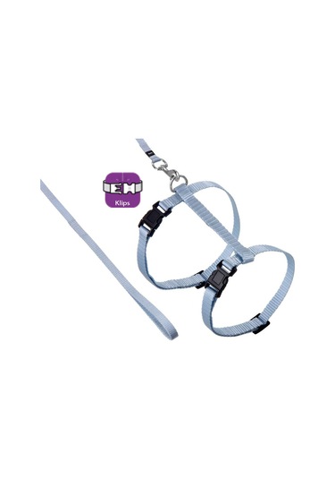 Karlie Göğüs Tasması+Uzatma 110cm Açık Mavi