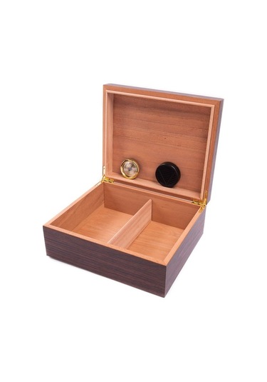 Hauser Kahve Ahşap Baskı Humidor 561273