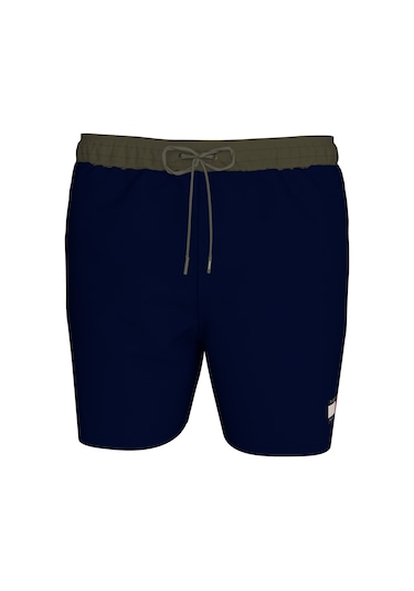 Tommy Hilfiger Medıum Drawstrıng Erkek Mavi Deniz Şortu - Um0um03455 Tommy Hilfiger Medıum Drawstrıng Erkek Mavi Deniz Şortu - Um0um03455