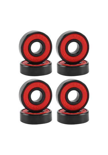 Geeksen 8'li Set Yüksek Hız Kaykay Rulmanı - Çift Taraflı Koruma, Hafif Ve Dayanıklı