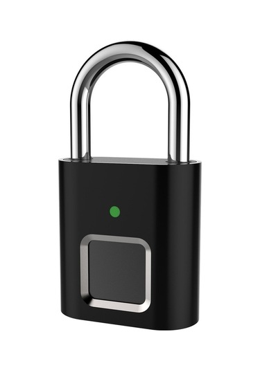 Fortunelane Küçük Boyutlu Akıllı Parmak İzi Kilit - Çanta, Dolap, Kapı Güvenliği İçin Parmak İzi İle Açılabilir Dayanıklı Kilit