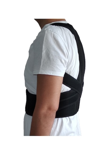 Dik Duruş Korsesi Balenli Ve Manyetik Özellikli Bel Sırt Korsesi Kadın Erkek Korsesi