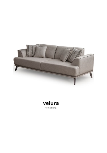 Aden 3+3+1+1 Koltuk Takımı & Oturma Grubu Ekru