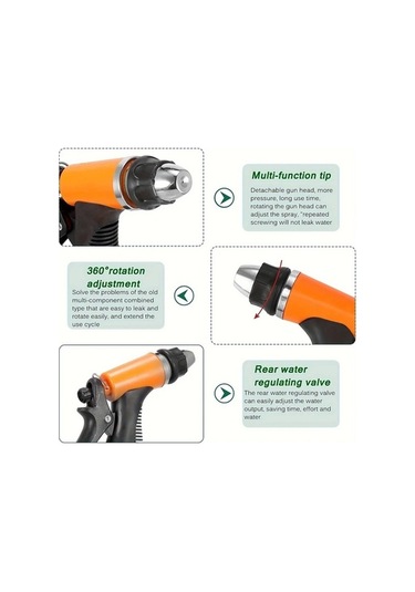 Pazly Hotu 12v Taşınabilir Akıllı Elektrikli Yüksek Basınçlı Temizleme Su Pompası Pvc Hortumlu, Araba Karavan Temizliğinde Ideal