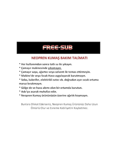 Free-Sub Diver Pro 3mm Aspendos Neopren Dalış Eldiveni Çok Renkli