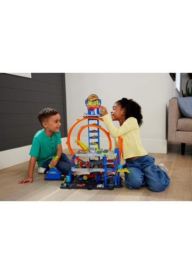 Hot Wheels Cıty Mega Loop Garage Jbm74