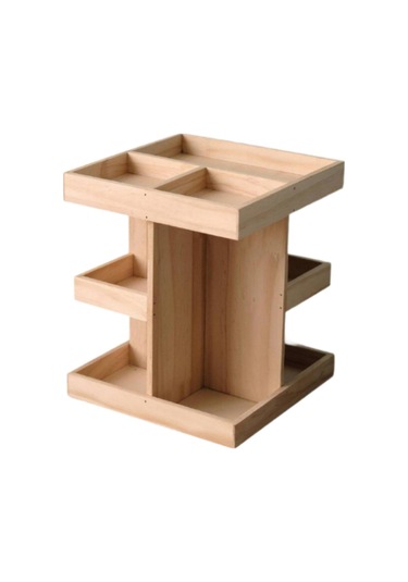 Homyl 360 Derece Dönebilen Makyaj Düzenleyici Saklama Standı