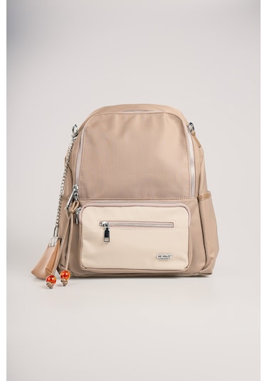 Ççs Kadın Sırt Çantası Ccs18026 Bej-vizon Bej-vizon Bej - Vizon