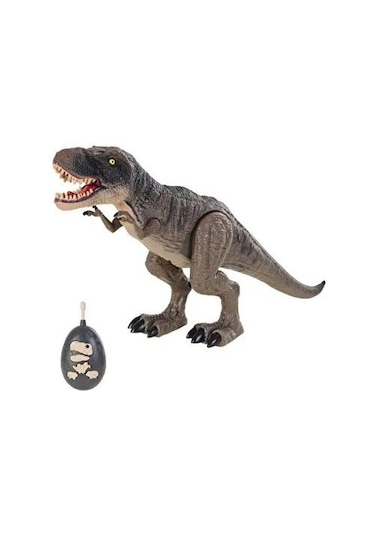 Uzaktan Kumandalı T-rex Dinozor 45 Cm - Buhar Çıkartan Sesli Işıklı Dev Figür