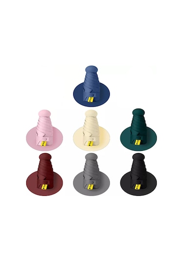 Özel Kılıflı Siyah Şemsiye Siyah