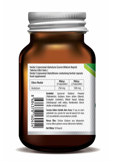 Fitobiyota Oxida S Takviye Edici Gıda 30 Kapsül