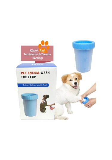 Köpek Pati Temizleme & Yıkama Aparatı Küçük Boy