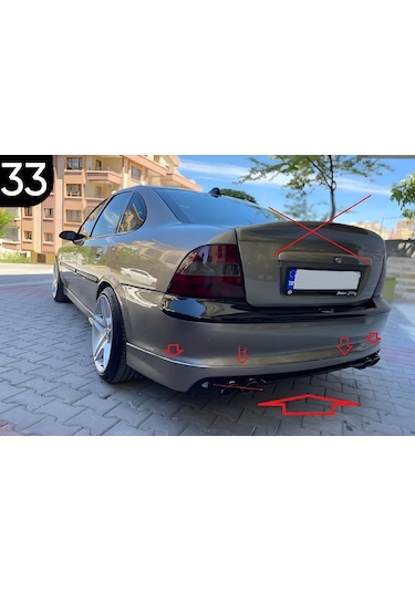 Opel Vectra B Arka Tampon Ek