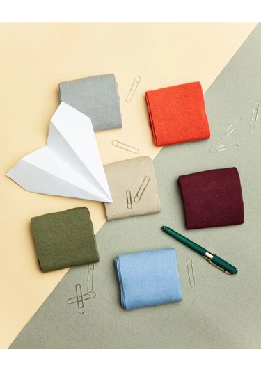 Nosko Yüksek Renkli Çoraplar 6 Çift 65024599 Bej