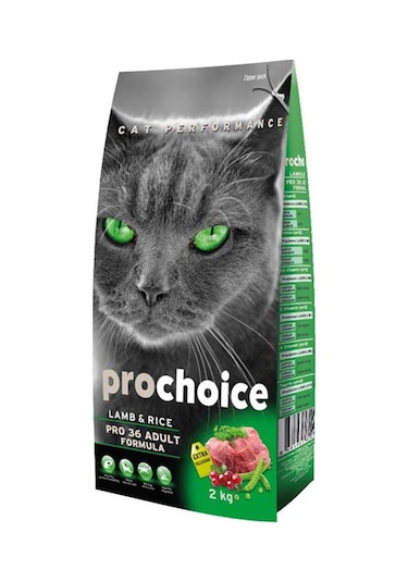 Prochoice Pro 36 Kuzu Etli Yetişkin Kedi Maması 2 KG