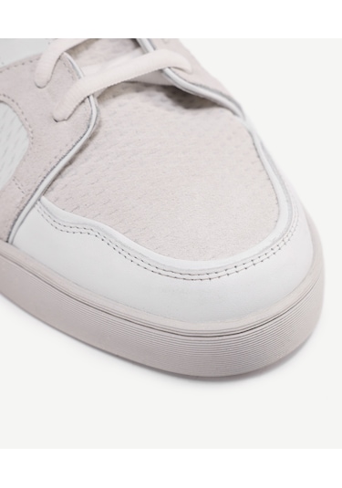 Yargıcı Deri-süet Detaylı Sneaker 24yeay4473x 002 Beyaz